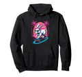Easter Bunny Skateboard 80S Sunset Hoodie - Streetwear Style Men Women - T-Shirt, Sweatshirt, Hoodie