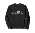 Vinyl Record Heartbeat Record Sweatshirt - Custom Art Print for Adults - T-Shirt, Sweatshirt, Hoodie