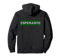 Esperanto 70S Language Text Hoodie - Graphic Print for Adults - T-Shirt, Sweatshirt, Hoodie