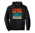 Branding Layout Visual Designer Hoodie - Graphic Print Men Women - T-Shirt, Sweatshirt, Hoodie