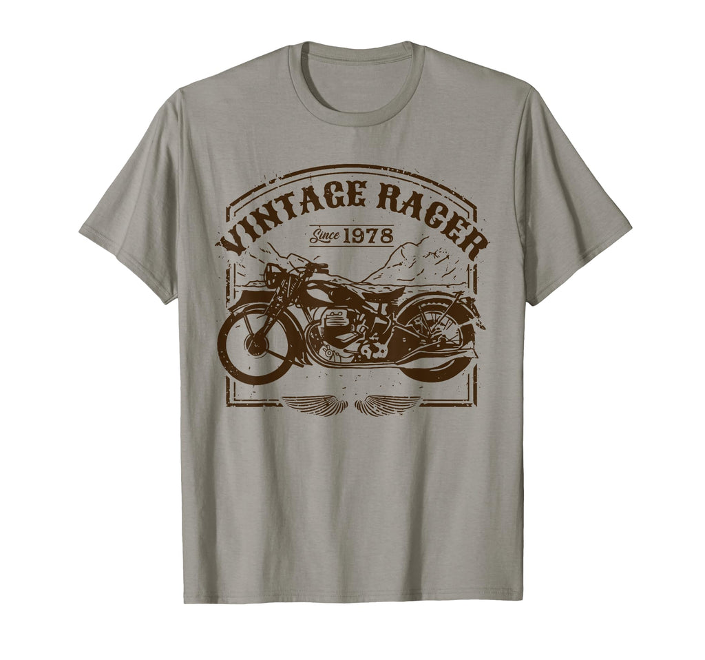 1978 Birthday Motorcycle Racer Bday T-Shirt - Fun Novelty Design Unisex - T-Shirt, Sweatshirt, Hoodie