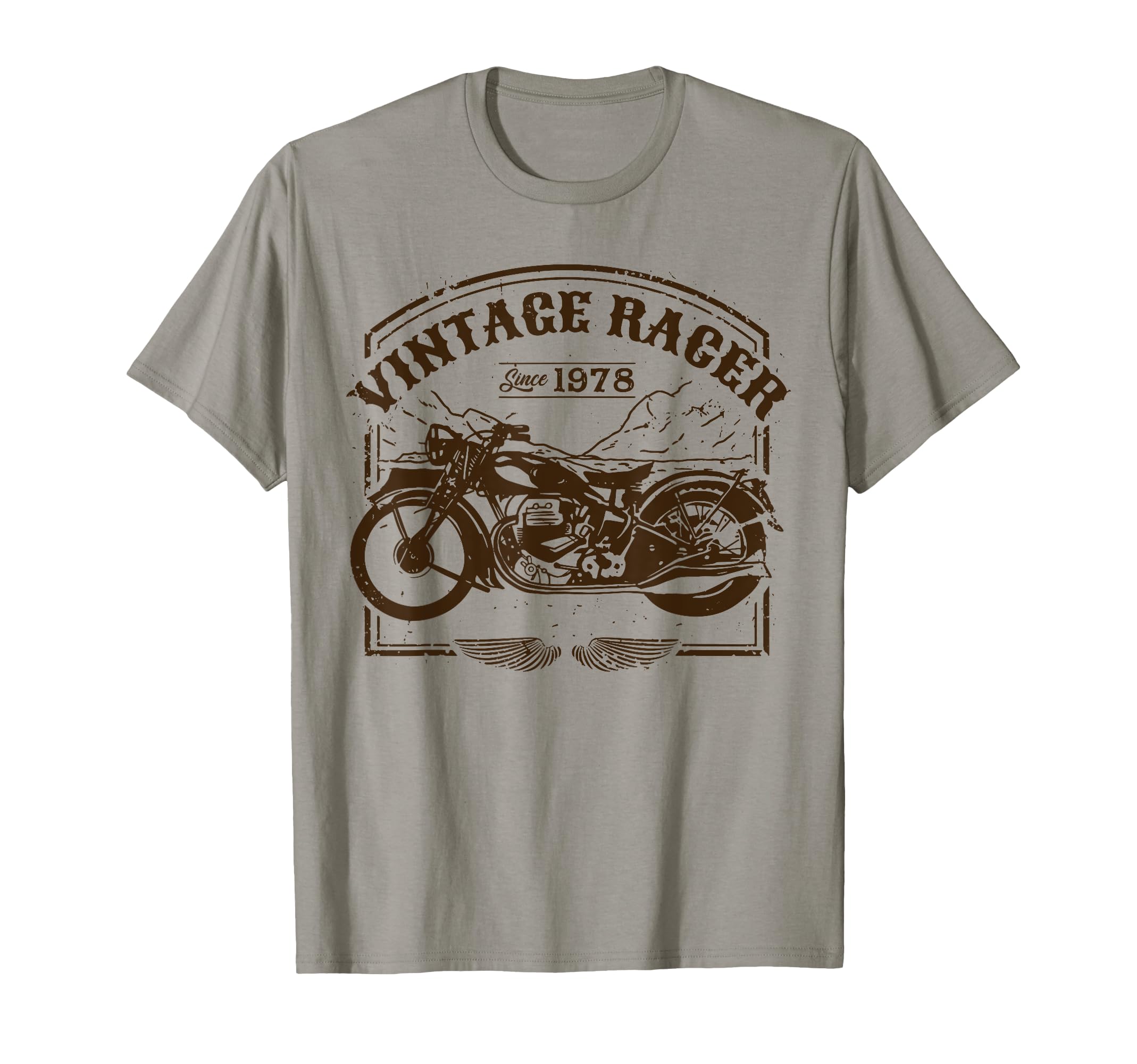 1978 Birthday Motorcycle Racer Bday T-Shirt - Fun Novelty Design Unisex - T-Shirt, Sweatshirt, Hoodie