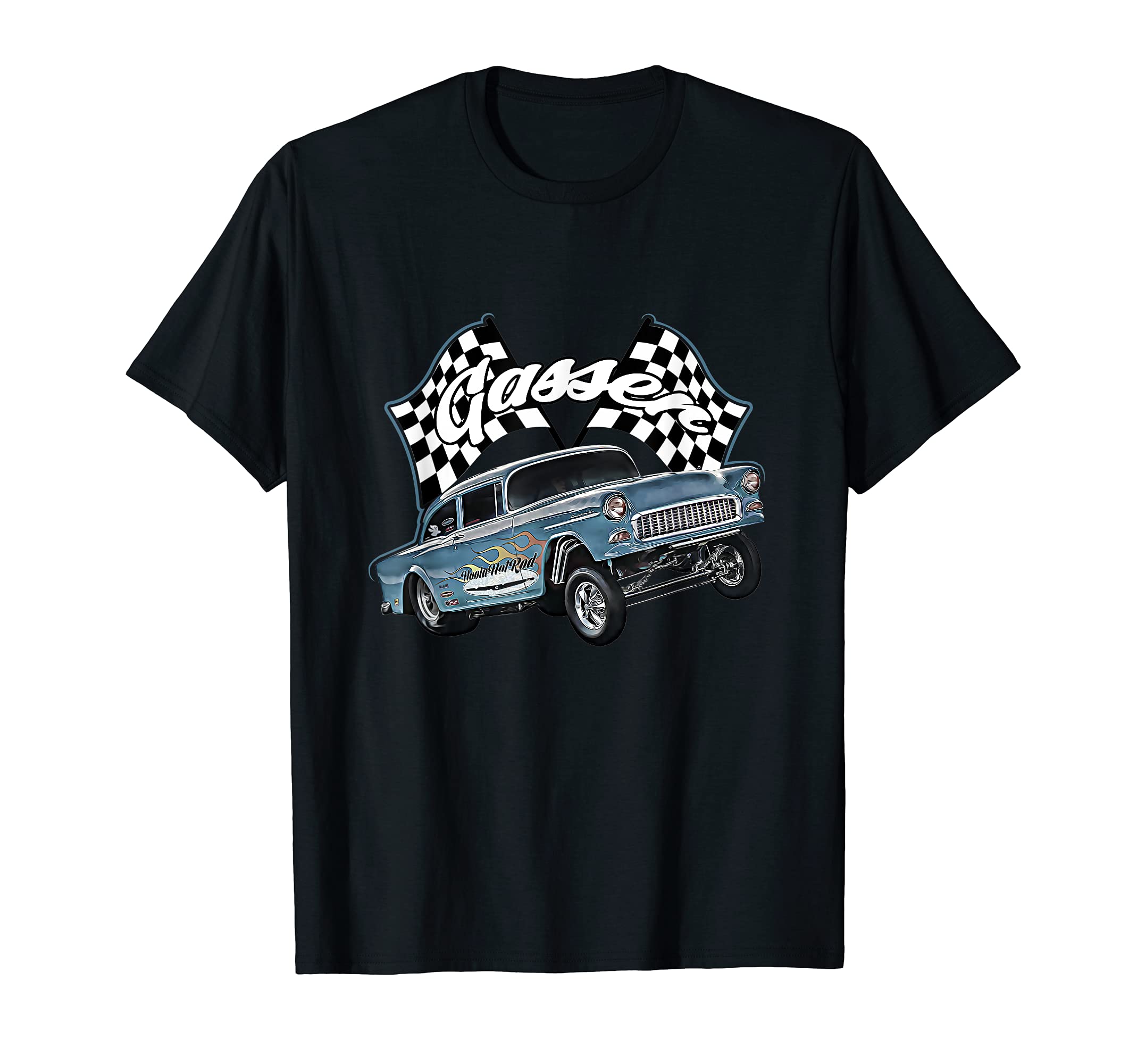1955 Belair Gasser Dragster Dragrace T-Shirt - Custom Art Print for Adults - T-Shirt, Sweatshirt, Hoodie
