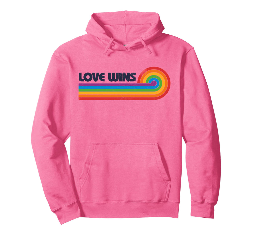 Lgbtq Love Wins Gay Pride Lgbt Ally Hoodie - Streetwear Style for Adults - T-Shirt, Sweatshirt, Hoodie