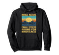 Outdoor Nature Hike Mental Health T-Shirt - Unique Graphic for Adults - T-Shirt, Sweatshirt, Hoodie