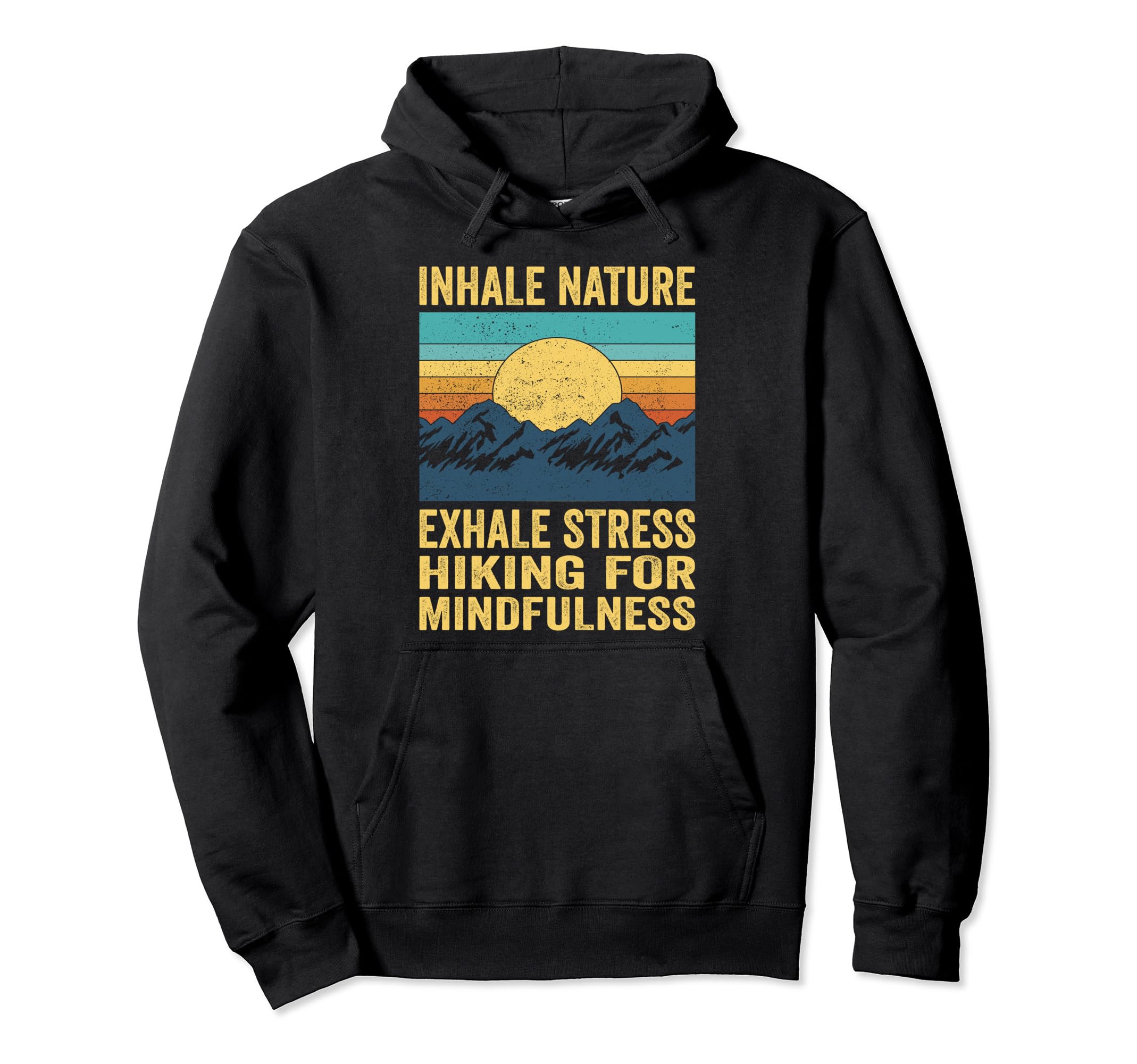 Outdoor Nature Hike Mental Health T-Shirt - Unique Graphic for Adults - T-Shirt, Sweatshirt, Hoodie