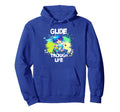 Roller Skating 70S 80S Skates Hoodie - Trendy Graphic Unisex - T-Shirt, Sweatshirt, Hoodie