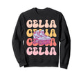Celia Name Roller Skating Hobby Sweatshirt - Graphic Print Unisex - T-Shirt, Sweatshirt, Hoodie