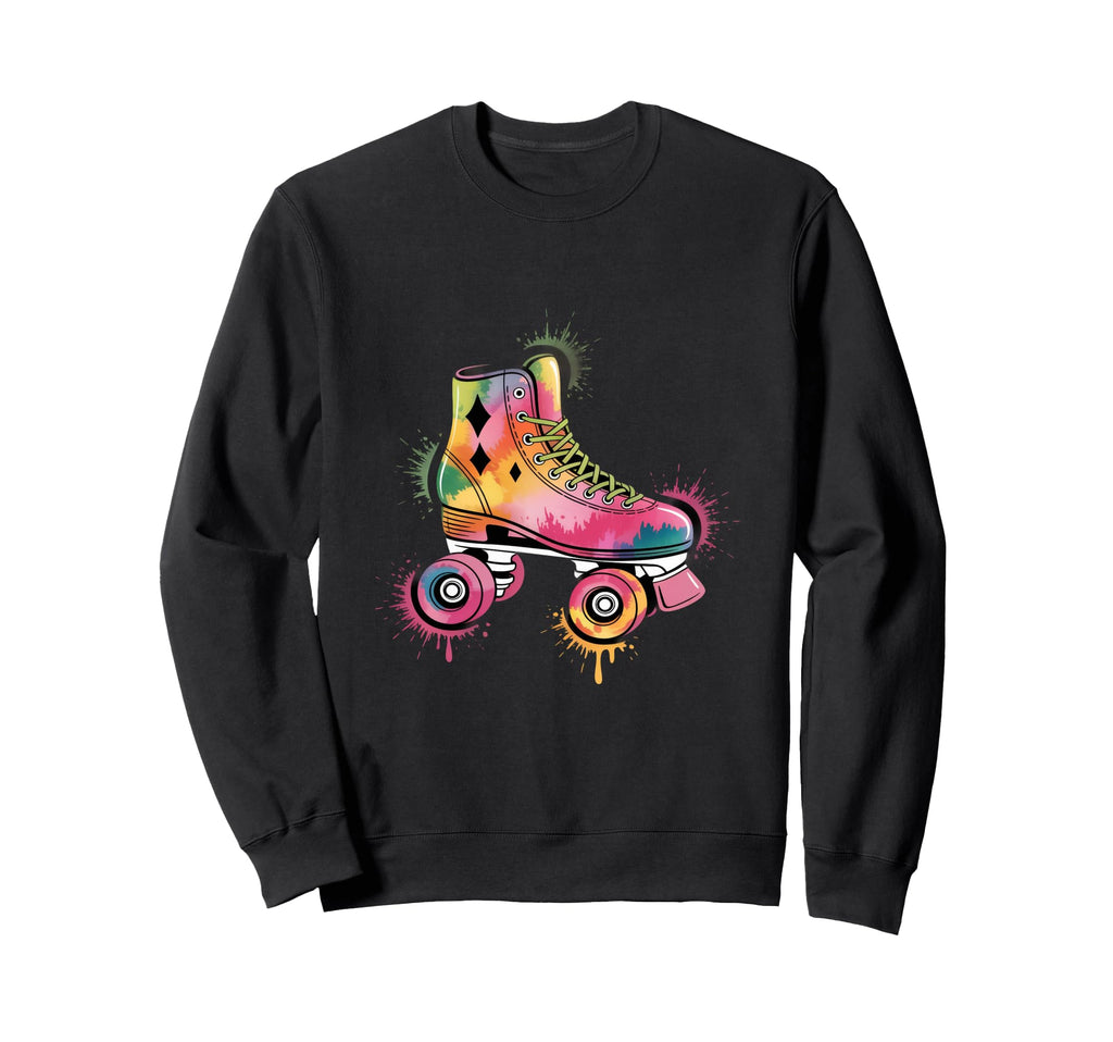 Graffiti Roller Skater Shoes Sweatshirt - Custom Art Print for Adults - T-Shirt, Sweatshirt, Hoodie