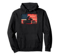 Us Flag Biker Riding Lover Motorcycle Hoodie - Streetwear Style Men Women - T-Shirt, Sweatshirt, Hoodie