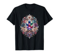 Colorful Crystal Cluster Surrounded T-Shirt - Fun Novelty Design Unisex - T-Shirt, Sweatshirt, Hoodie
