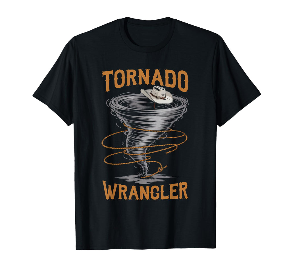 Tornado Wrangler Bold Western Cowboy T-Shirt - Trendy Graphic for Adults - T-Shirt, Sweatshirt, Hoodie