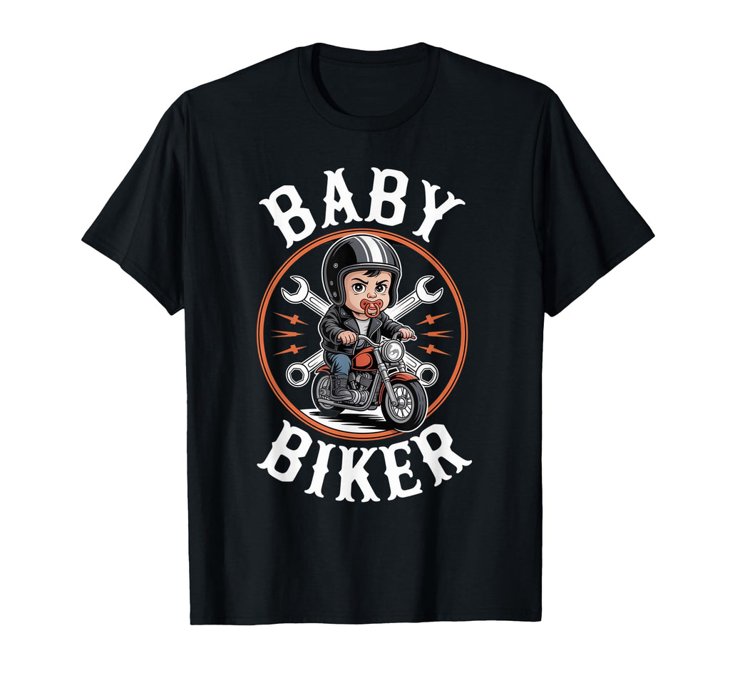 Biker License Motorcycle Funny Bike T-Shirt - Trendy Graphic for Adults - T-Shirt, Sweatshirt, Hoodie