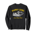 Roadway Legends Lead Sleds Rule Car Sweatshirt - Novelty Apparel for Adults - T-Shirt, Sweatshirt, Hoodie