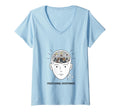Womens Professional Overthinker V Neck T-Shirt - Trendy Graphic for Adults - T-Shirt, Sweatshirt, Hoodie