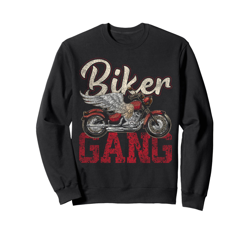 Motorcycle Biker Biker Gang Sweatshirt - Streetwear Style for Adults - T-Shirt, Sweatshirt, Hoodie