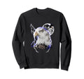 Eagle Flying Eagle Biker Motorcycle Sweatshirt - Aesthetic Graphic Unisex - T-Shirt, Sweatshirt, Hoodie