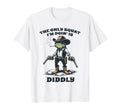 Only Squat Im Doing Is Diddly Funny Frog T-Shirt - Custom Art Print Unisex - T-Shirt, Sweatshirt, Hoodie