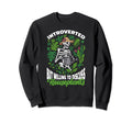 Introverted But Willing To Sweatshirt - Minimalist Print for Adults - T-Shirt, Sweatshirt, Hoodie