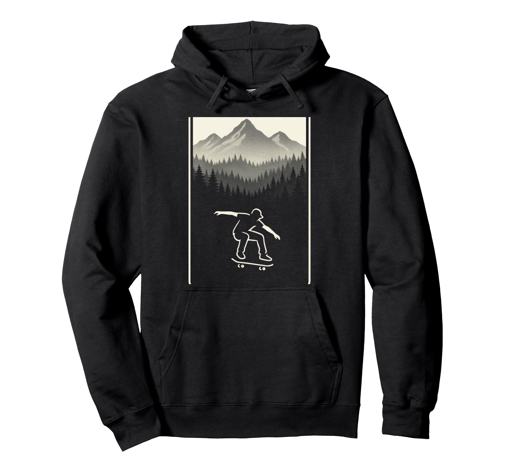 Skating Hoodie - Casual Everyday Wear for Adults - T-Shirt, Sweatshirt, Hoodie