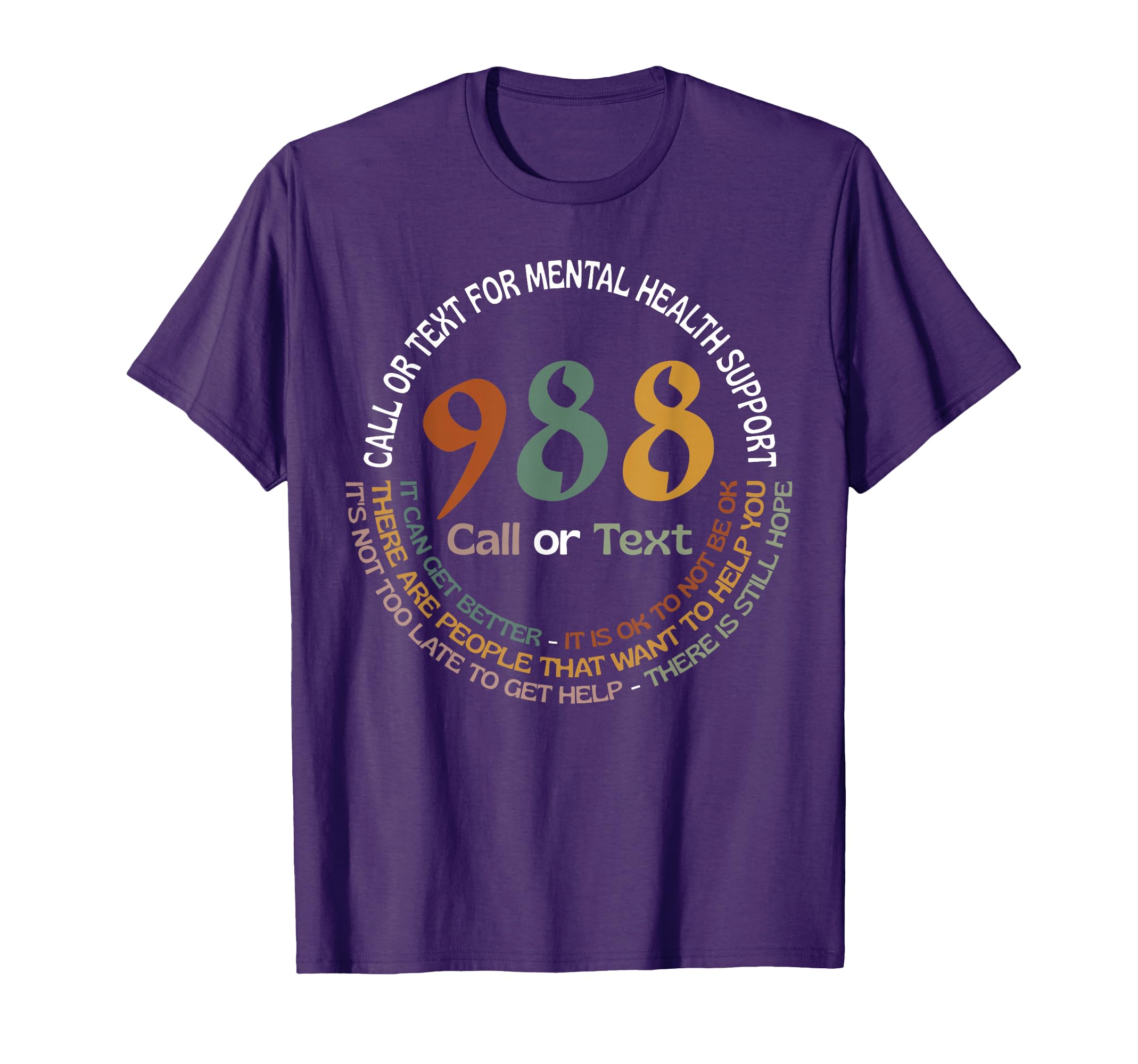 988 Call Or Text Call Or Text Mental T-Shirt - Trendy Graphic Men Women - T-Shirt, Sweatshirt, Hoodie