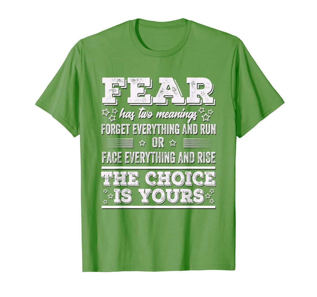 Faith Over Fear And Mental Health T-Shirt - Graphic Print Men Women - T-Shirt, Sweatshirt, Hoodie