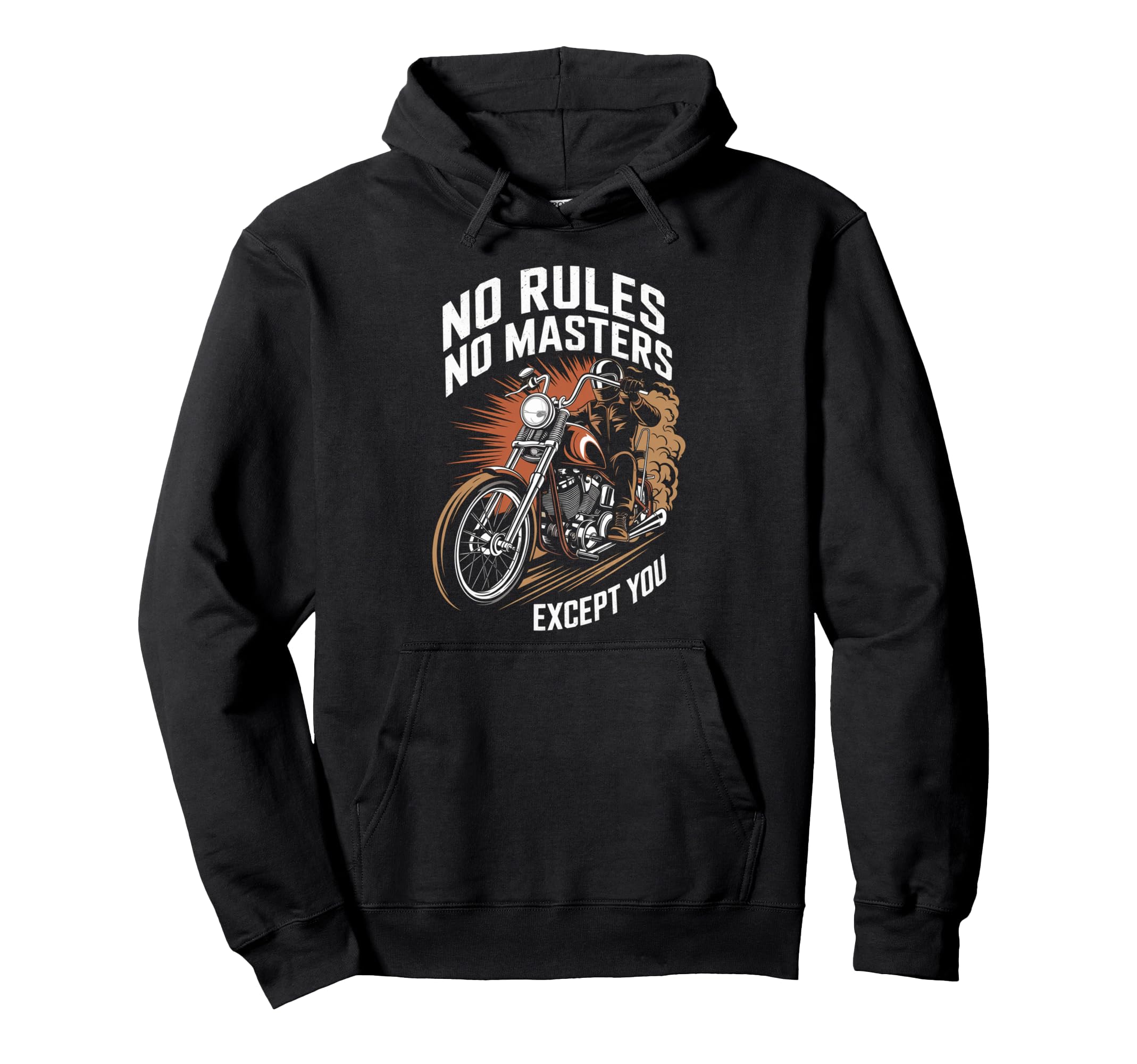Skull Biker Motorcycle Motorcycle Hoodie - Unique Graphic for Adults - T-Shirt, Sweatshirt, Hoodie