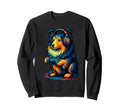 Shetland Sheepdog Gamer Gaming Dog Sweatshirt - Aesthetic Graphic Unisex - T-Shirt, Sweatshirt, Hoodie