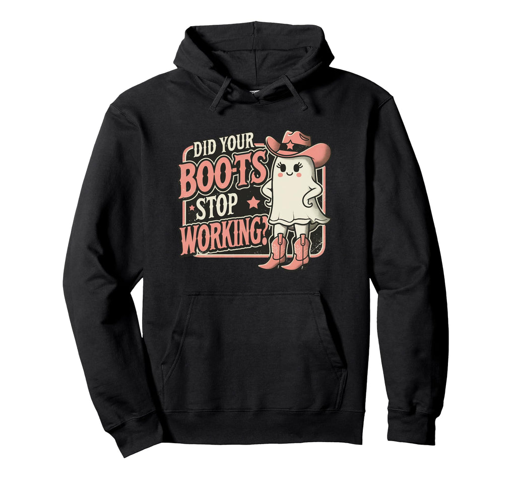 Funny Cowboy Ghost Country Hoodie - Casual Everyday Wear for Adults - T-Shirt, Sweatshirt, Hoodie