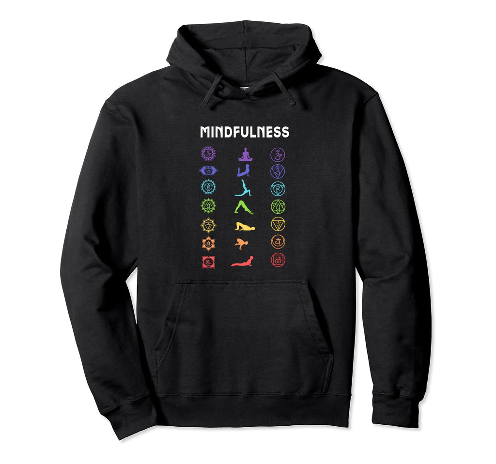 Mindfulness Namaste Spiritual Balance Hoodie - Trendy Graphic for Adults - T-Shirt, Sweatshirt, Hoodie