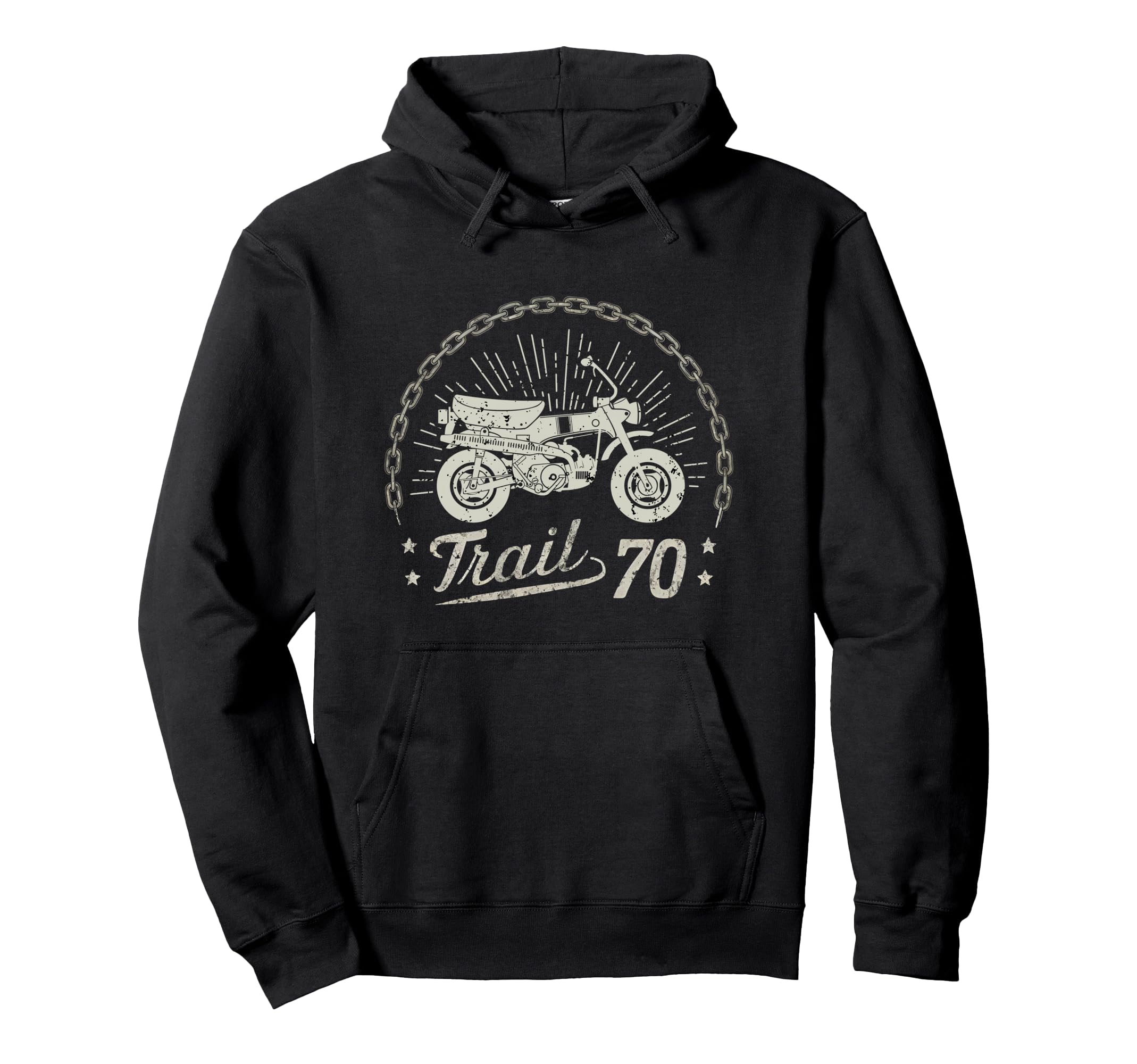 Dax Trail70 Ct70 Moped Motorbike Hoodie - Streetwear Style Unisex - T-Shirt, Sweatshirt, Hoodie