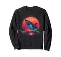 Shark Vaporwave Aesthetic Synthwave Sweatshirt - Trendy Graphic Men Women - T-Shirt, Sweatshirt, Hoodie