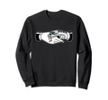 Snakebite Traditional Tattoo Flash Sweatshirt - Graphic Print for Adults - T-Shirt, Sweatshirt, Hoodie