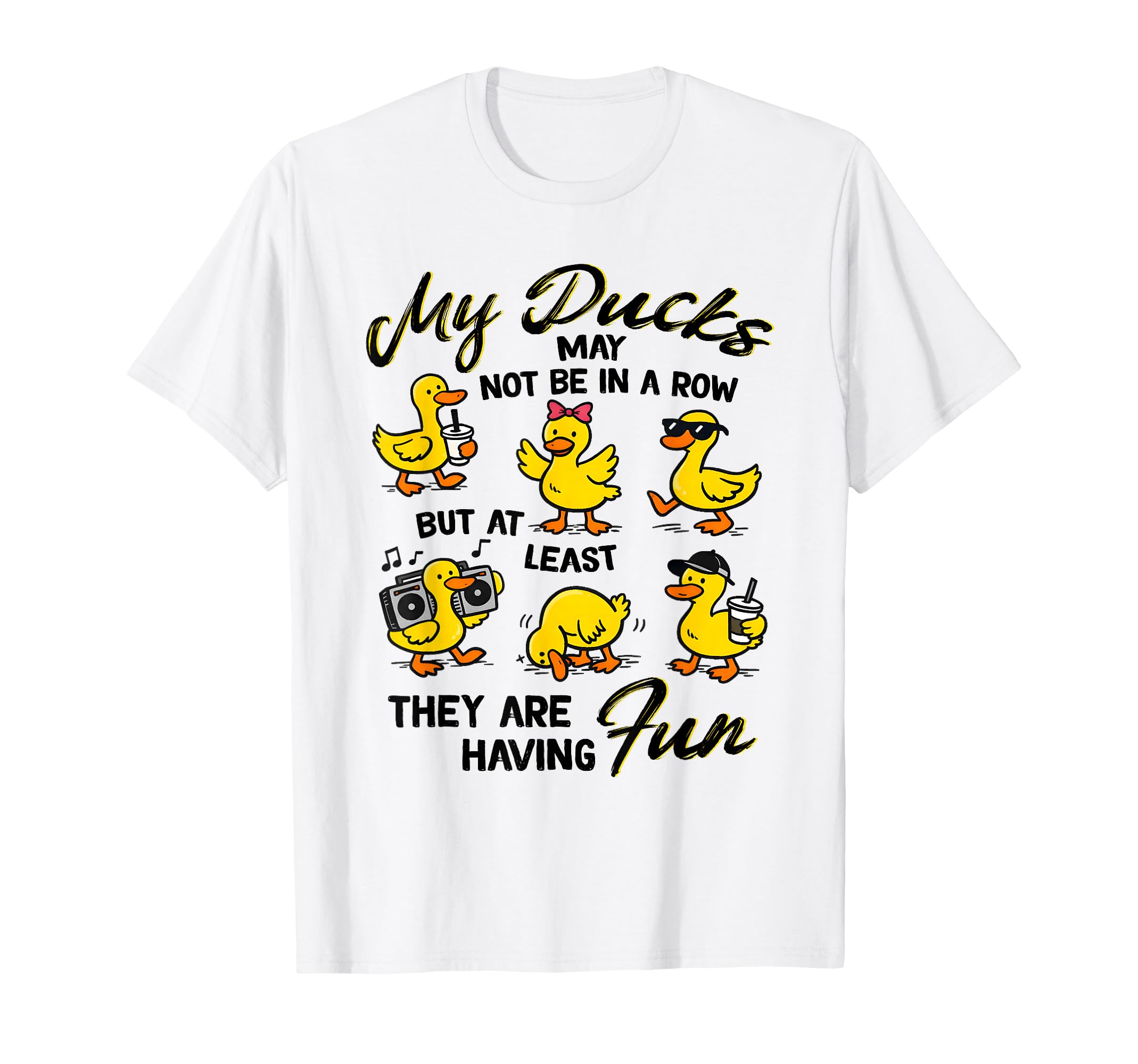 Mental Health Anxiety Duck My T-Shirt - Casual Everyday Wear Men Women - T-Shirt, Sweatshirt, Hoodie