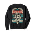 Funny Cruise Rules Drink Package Zero Sweatshirt - Novelty Apparel Unisex - T-Shirt, Sweatshirt, Hoodie