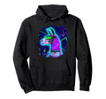 Llama Cyborg Robot Llama Artistic Alpacas Hoodie - Minimalist Print Unisex - T-Shirt, Sweatshirt, Hoodie