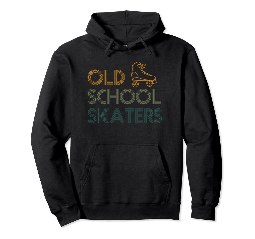 Roller Skates Old School Derby Funky 70S Hoodie - Unique Graphic Unisex - T-Shirt, Sweatshirt, Hoodie