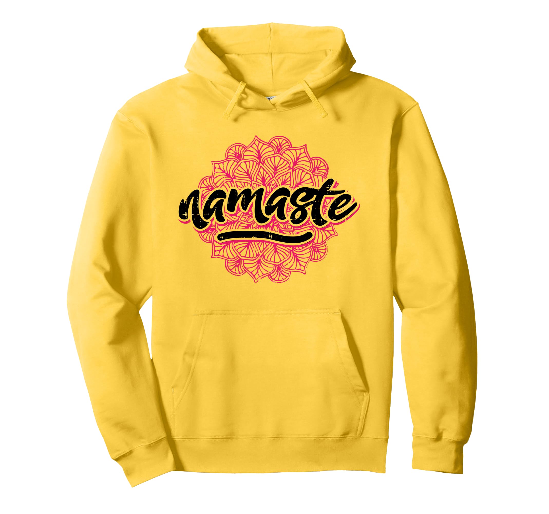 Namaste Peaceful Vibes Mindfulness Art Hoodie - Aesthetic Graphic Unisex - T-Shirt, Sweatshirt, Hoodie
