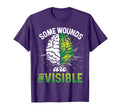 Some Wounds Are Invisible Mental Health T-Shirt - Graphic Print Men Women - T-Shirt, Sweatshirt, Hoodie