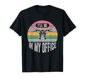 Ill Be My Office Motorcycle T-Shirt - Streetwear Style Men Women - T-Shirt, Sweatshirt, Hoodie