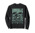 Bonneville Salt Flats Motorcycle Sweatshirt - Custom Art Print Men Women - T-Shirt, Sweatshirt, Hoodie