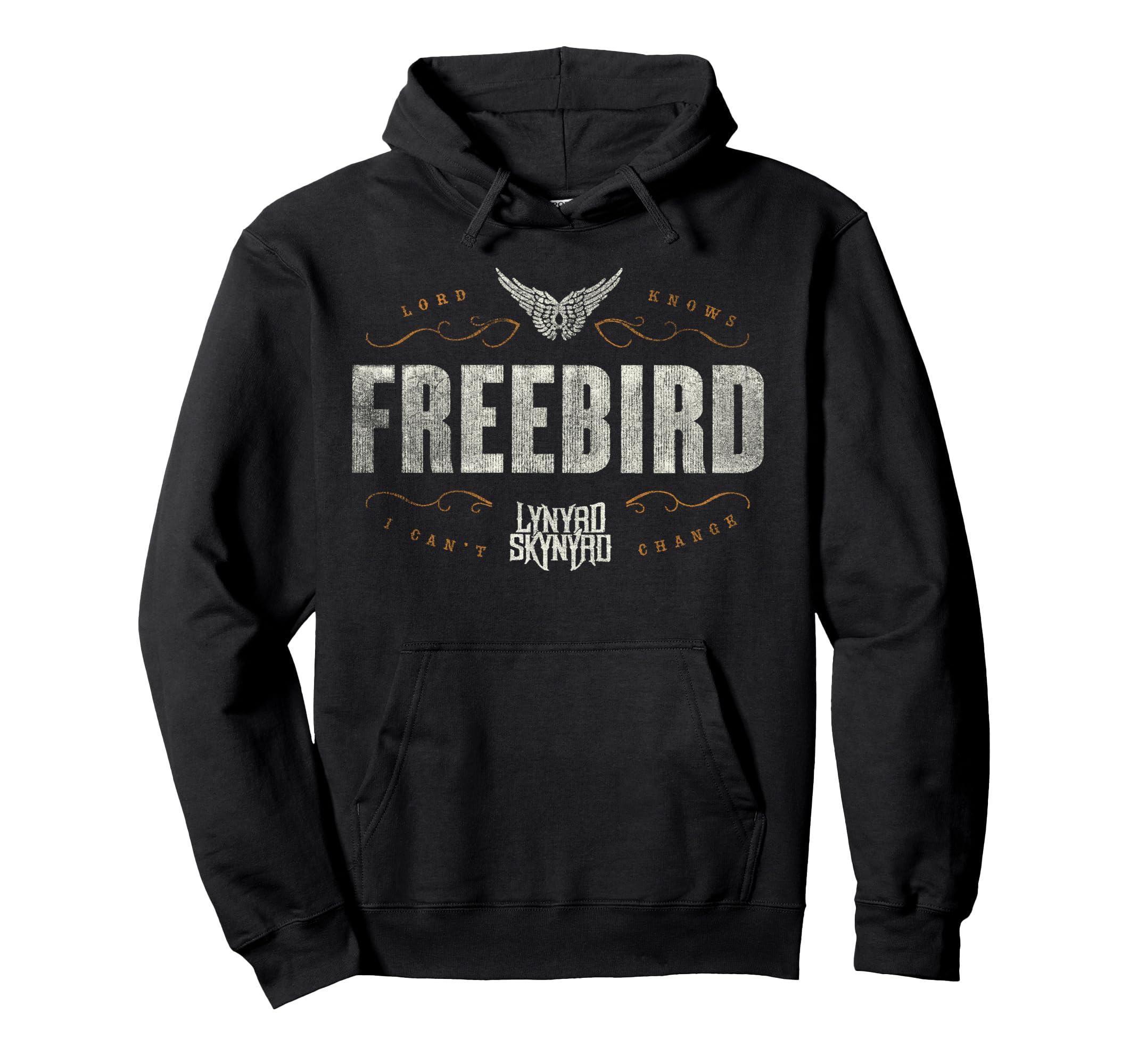 Lynyrd Skynyrd Logo Free Bird Lyrics Hoodie - Novelty Apparel Men Women - T-Shirt, Sweatshirt, Hoodie
