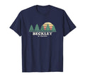 Beckley Wv Throwback 70S T-Shirt - Fun Novelty Design Men Women - T-Shirt, Sweatshirt, Hoodie