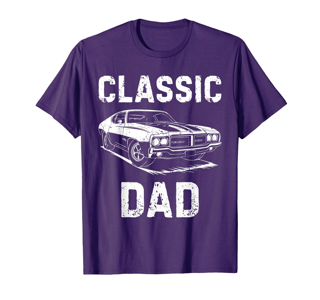 Dad Funny Old Car Lover T-Shirt - Streetwear Style Unisex - T-Shirt, Sweatshirt, Hoodie
