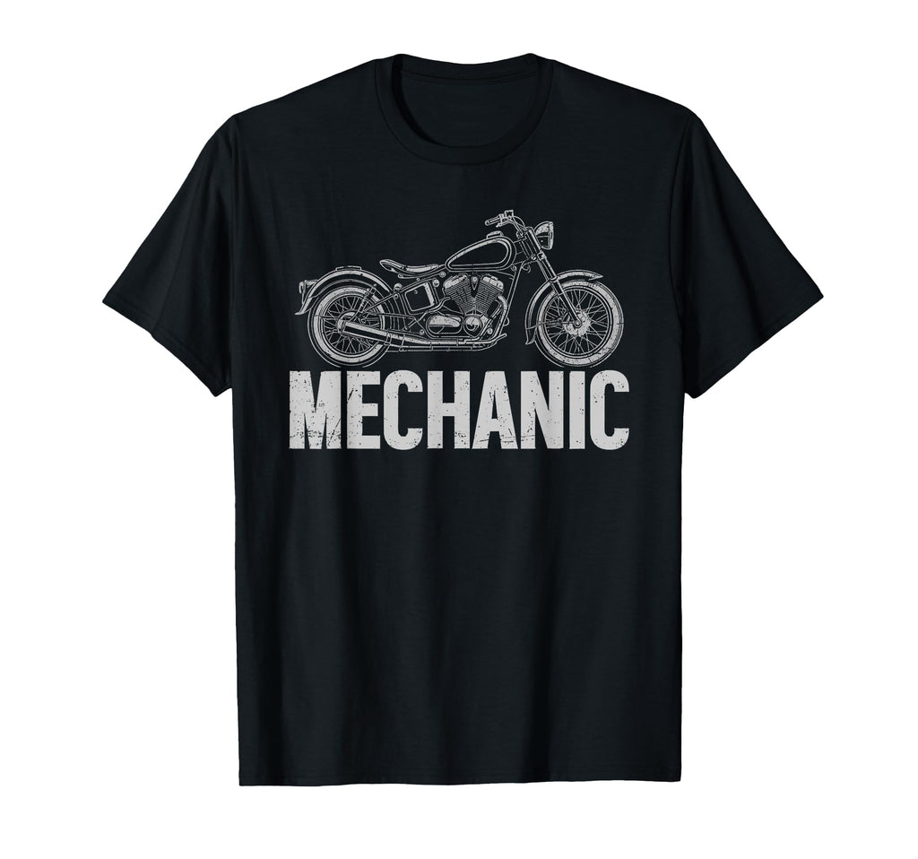 Bike Mechanic Cruiser Motorcycle T-Shirt - Fun Novelty Design Unisex - T-Shirt, Sweatshirt, Hoodie
