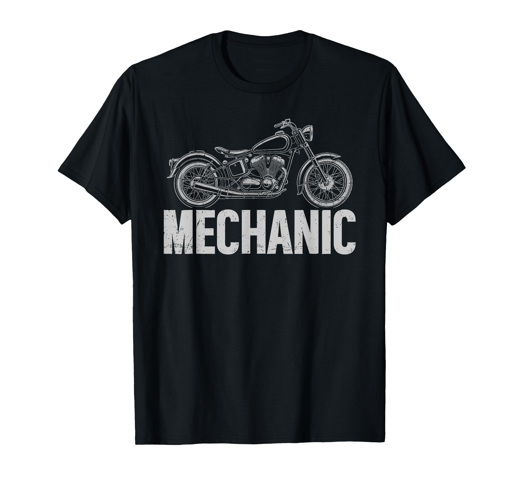 Bike Mechanic Cruiser Motorcycle T-Shirt - Fun Novelty Design Unisex - T-Shirt, Sweatshirt, Hoodie