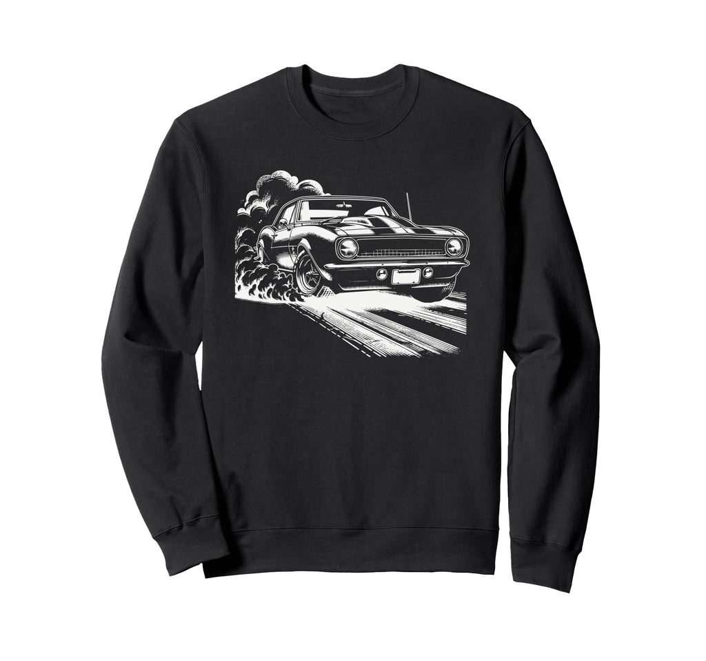 Muscle Car 60S 70S Car Lover Sweatshirt - Fun Novelty Design Unisex - T-Shirt, Sweatshirt, Hoodie