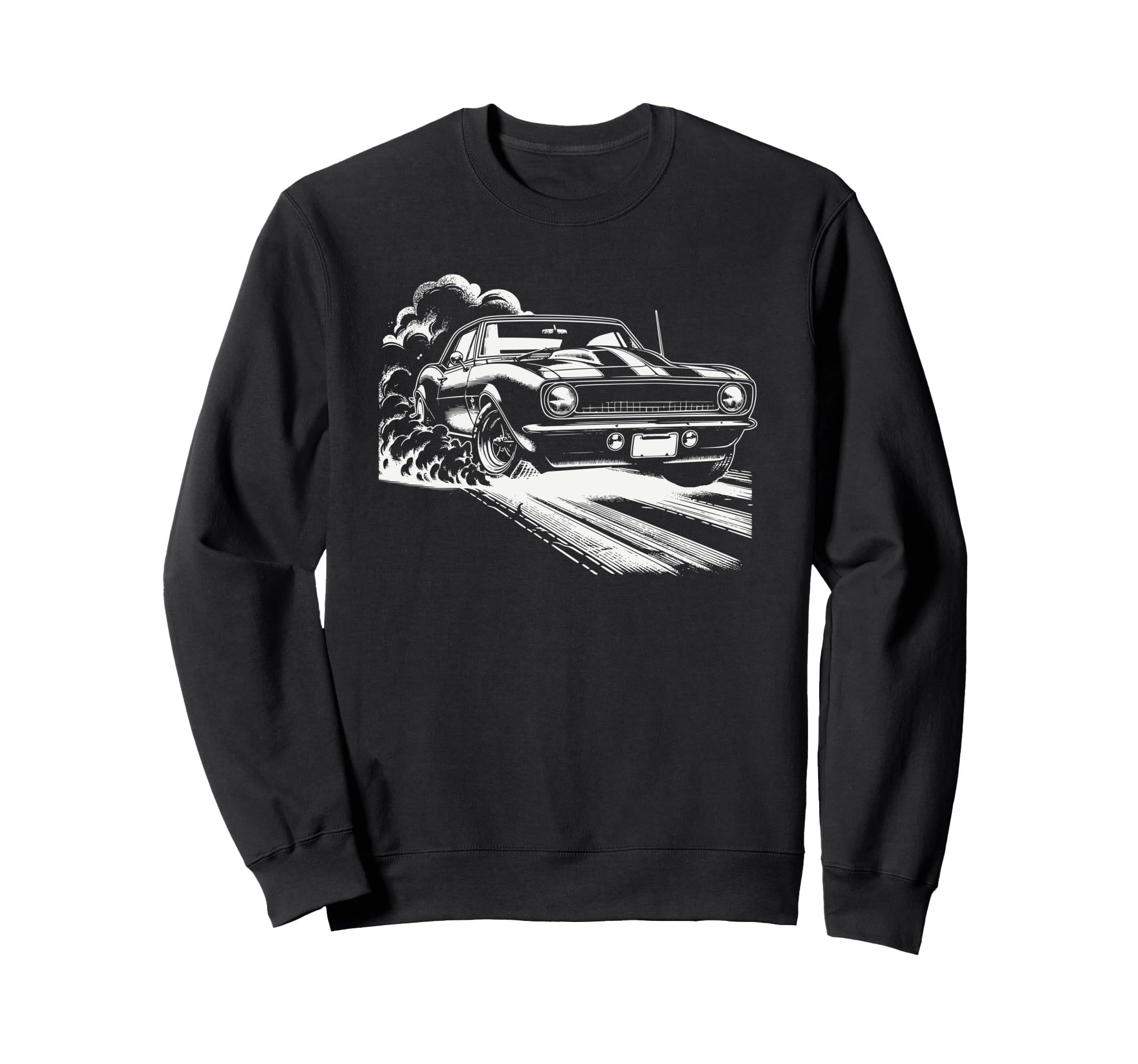 Muscle Car 60S 70S Car Lover Sweatshirt - Fun Novelty Design Unisex - T-Shirt, Sweatshirt, Hoodie