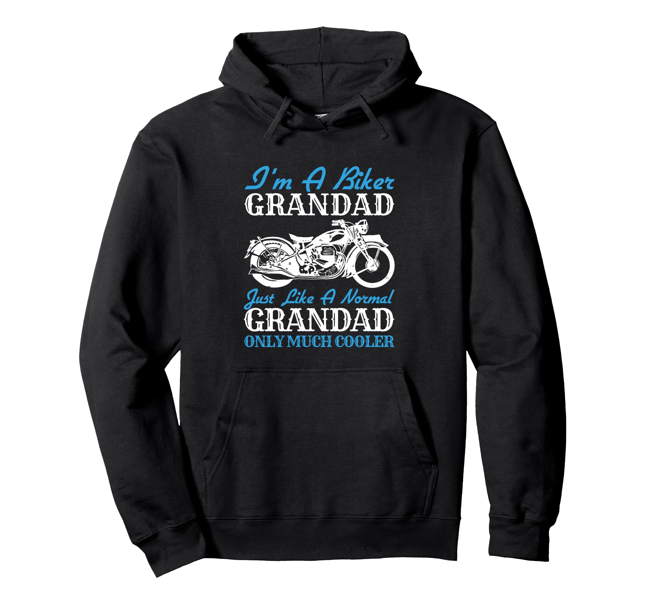 Motorcycle Silhouette Hoodie - Fun Novelty Design Unisex - T-Shirt, Sweatshirt, Hoodie