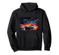 Retrowave Synthwave Aesthetic Sports Hoodie - Aesthetic Graphic for Adults - T-Shirt, Sweatshirt, Hoodie